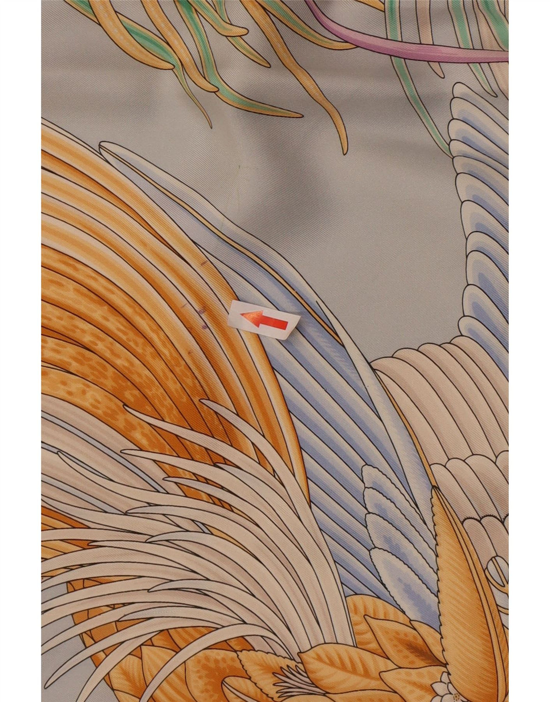 Женский квадратный шарф Salvatore Ferragamo, разноцветный дизайнерский, один размер