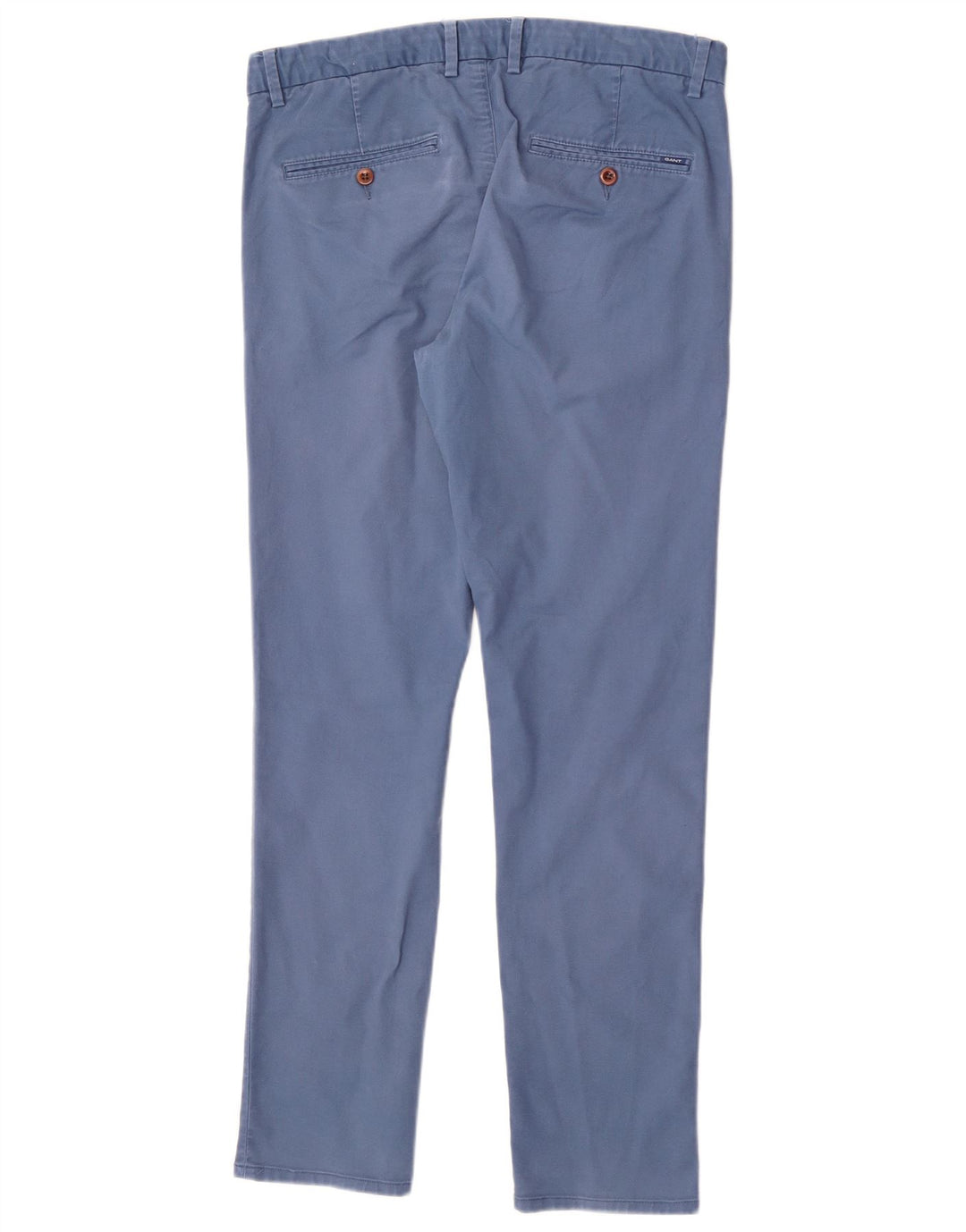 Мужские узкие брюки-чиносы Gant W32 L32, синие, хлопок