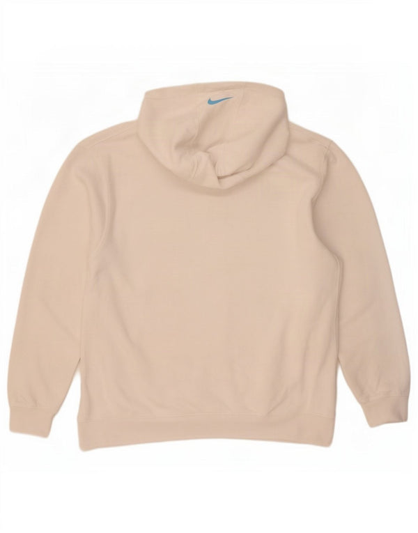 Мужской джемпер свободного кроя с капюшоном Nike 2XL, белый хлопок