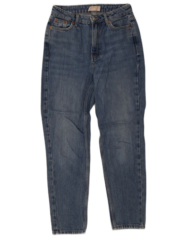 Женские зауженные джинсы Topshop для мам W26 L27, синий хлопок