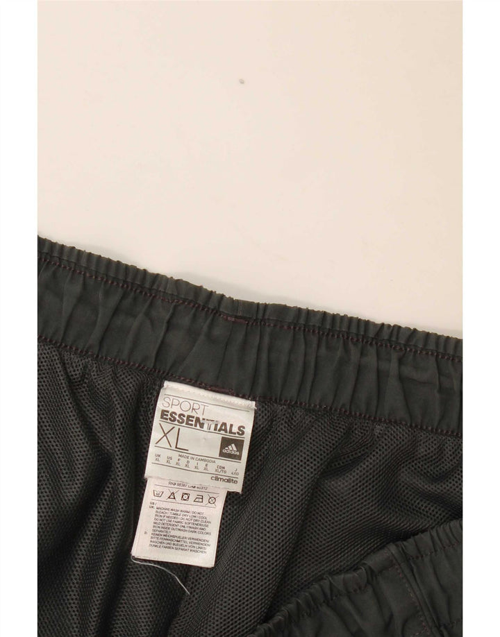 Мужские спортивные шорты Adidas Climalite XL, серый полиэстер
