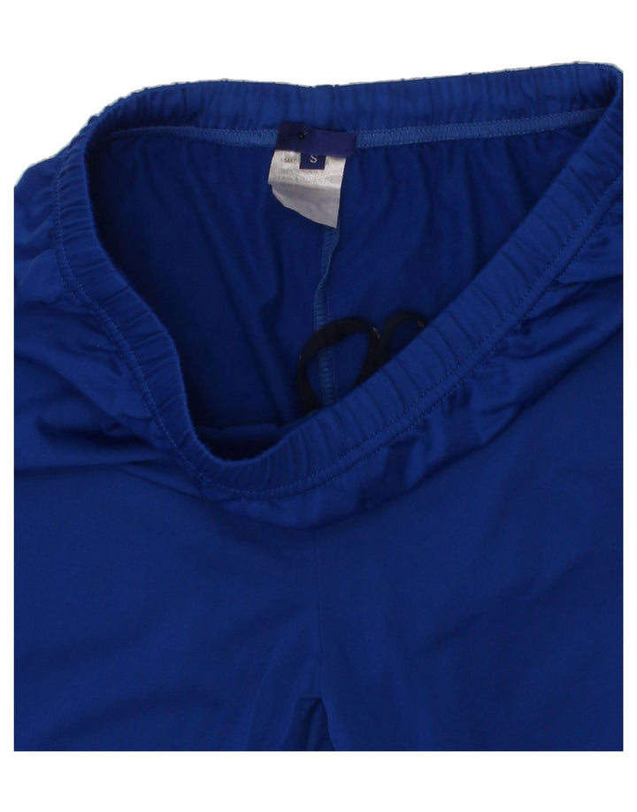 ASICS Boys Graphic Sport Shorts 12-13 Years Small Blue Polyester Vintage Asics and Second-Hand Asics from Messina Hembry 