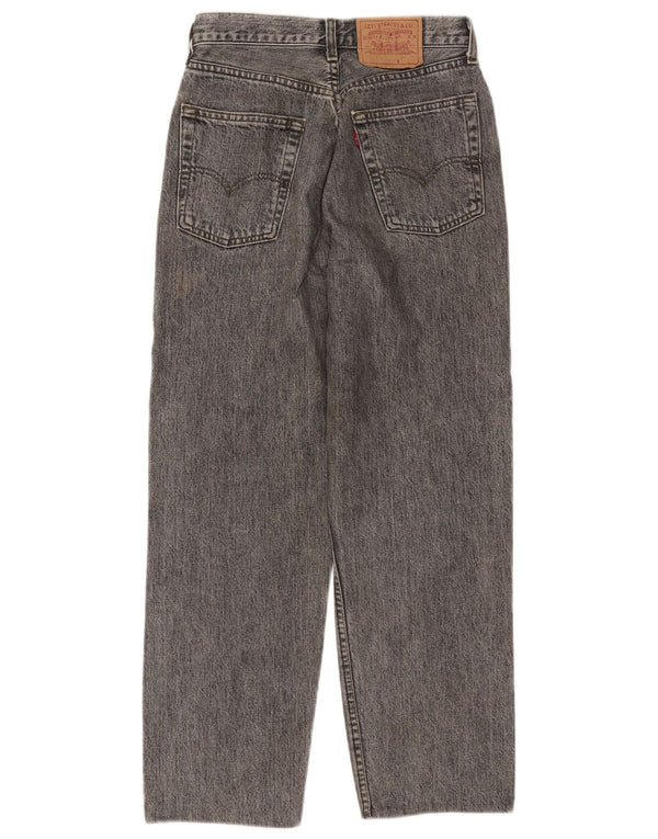 Мужские джинсы Levi's 538 с высокой талией W28 L28 Серый хлопок