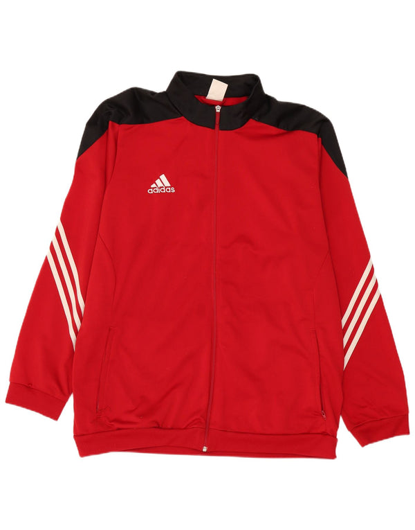 Мужской спортивный костюм Adidas Top Jacket 2XL Красный полиэстер с цветными блоками