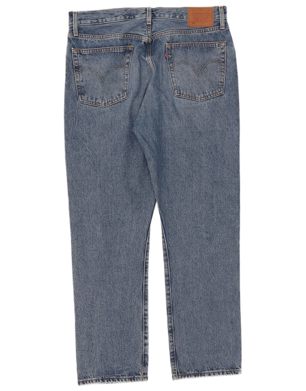 Мужские прямые джинсы Levi's 501 W31 L28 синие, хлопок