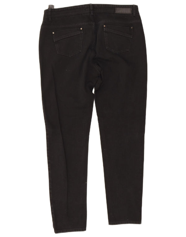 Женские джинсы скинни Marks & Spencer Autograph UK 14, большие W32 L28, черные