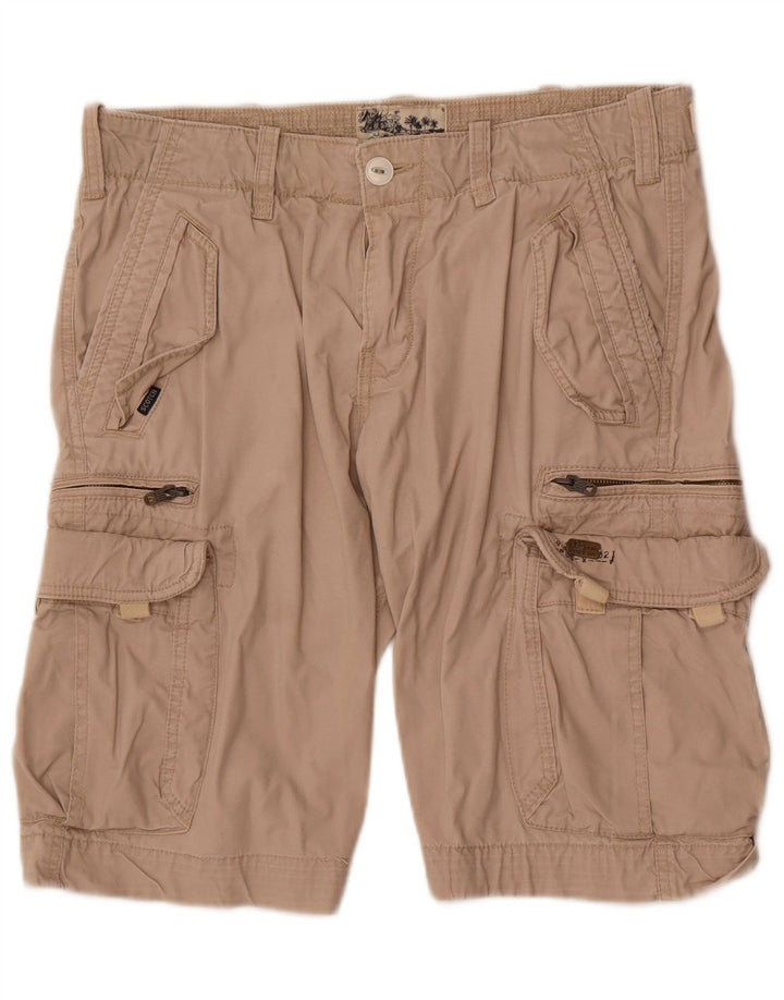 Мужские шорты карго Scotch & Soda W32, хлопковые, среднего бежевого цвета