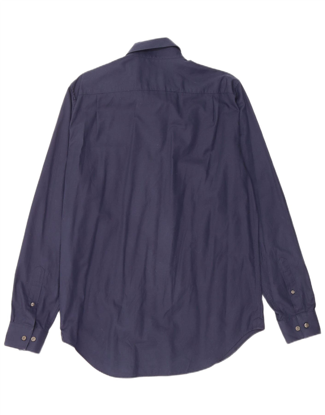 Мужская рубашка стандартного кроя Lacoste, размер 40 15 1/2, средний темно-синий хлопок