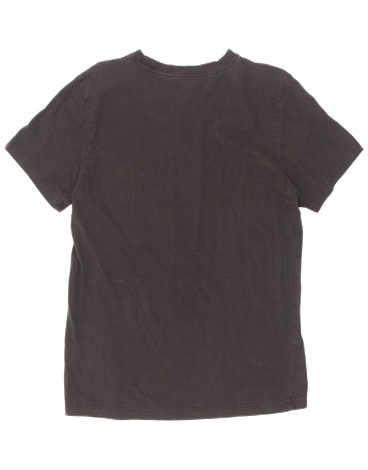 Мужская футболка с рисунком Adidas Top Medium Black Cotton