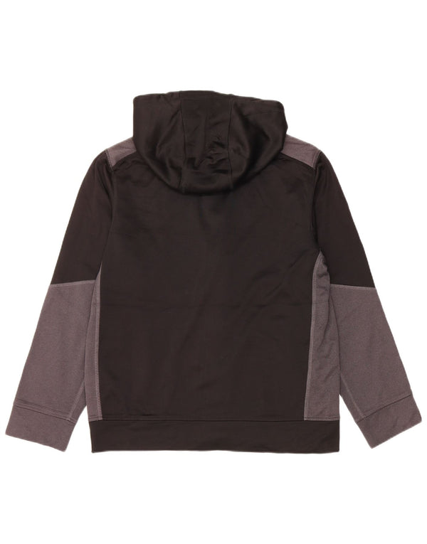 Свитер с капюшоном на молнии RUSSELL ATHLETIC для мальчиков 15–16 лет, размер 2XL, черный с цветными блоками