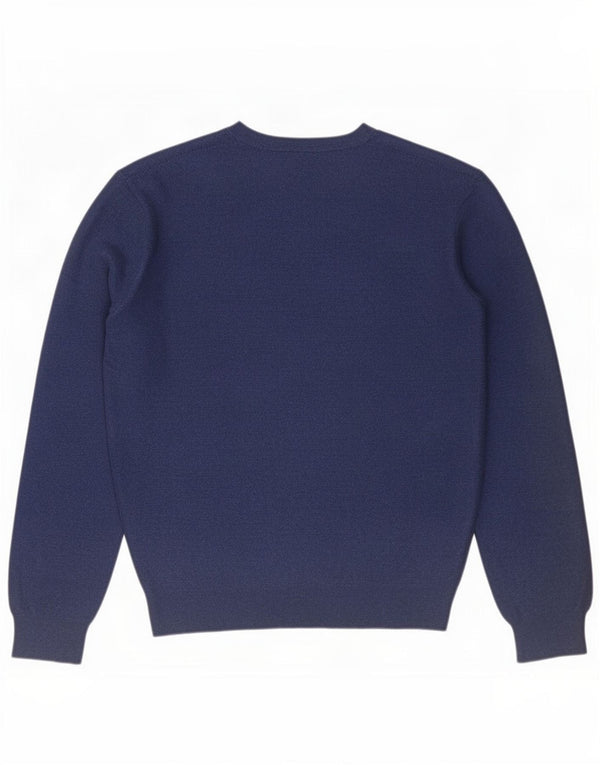 Мужской джемпер с круглым вырезом J. Crew, XL, темно-синий, хлопок