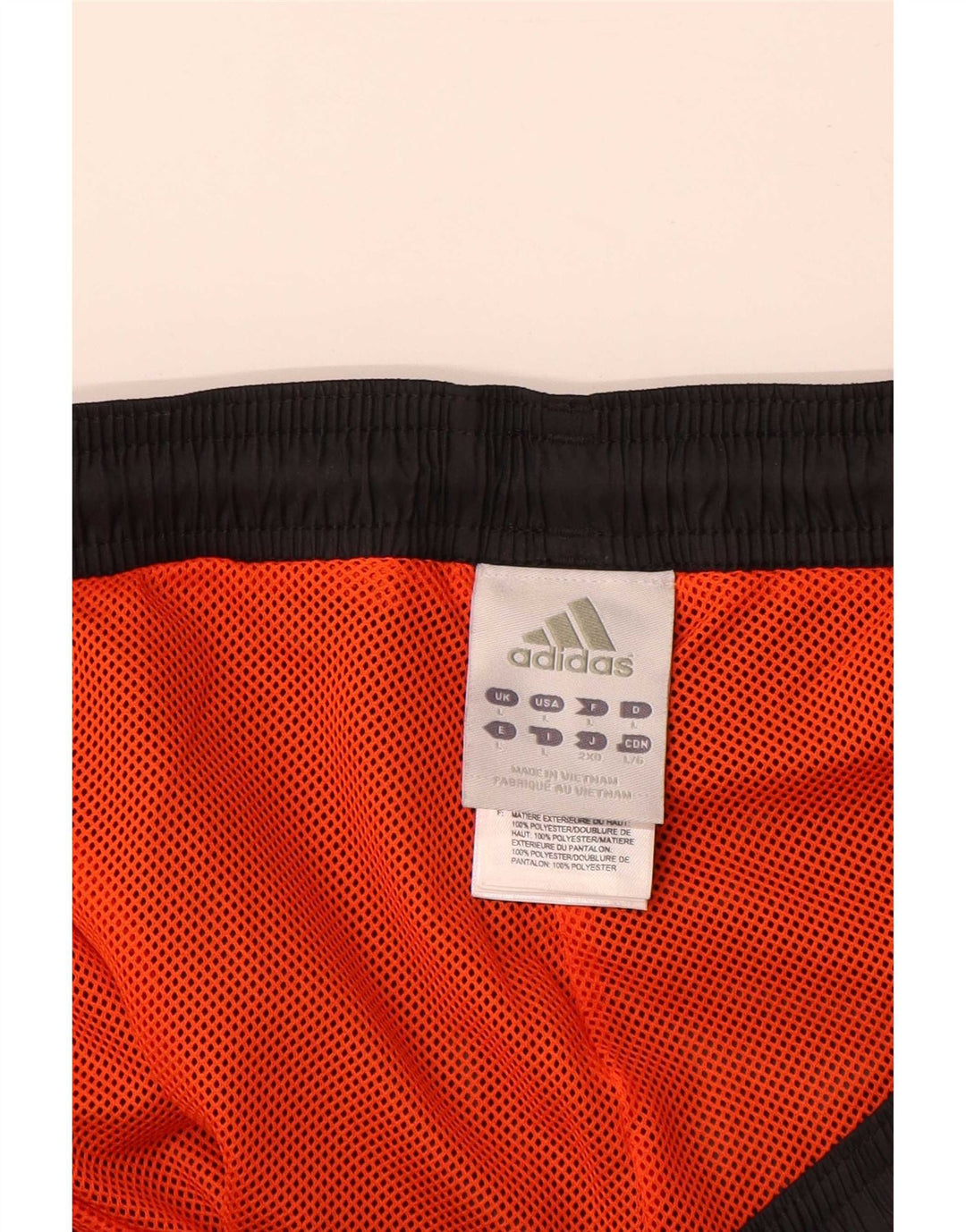Мужские спортивные брюки Adidas, большие черные из полиэстера
