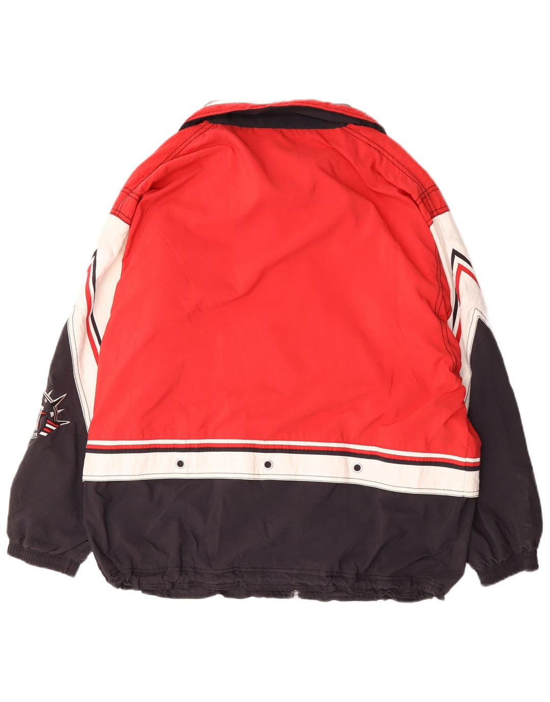 Мужская ветровка свободного покроя Killtec UK 38, средний красный цвет с цветными блоками