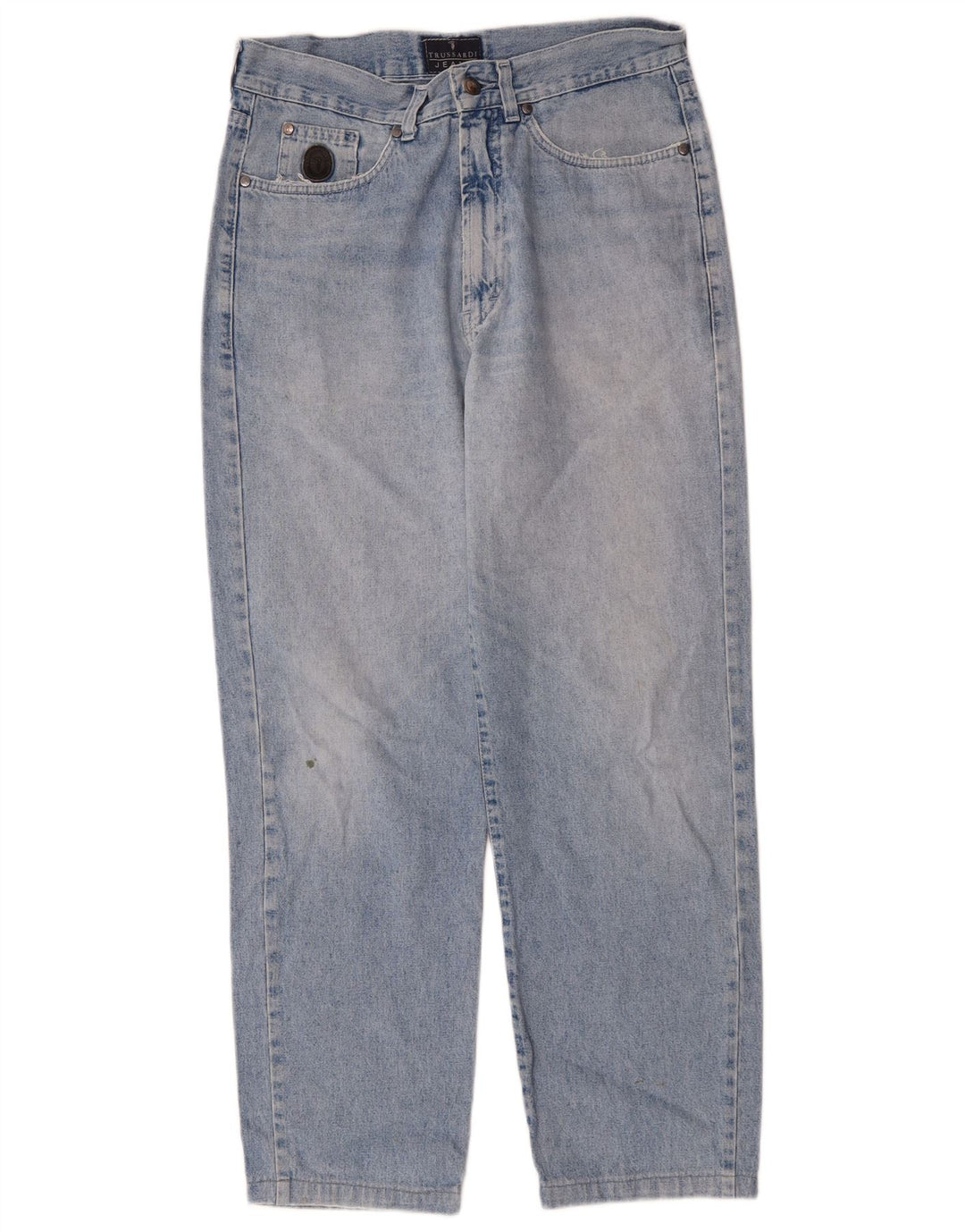 Мужские зауженные джинсы TRUSSARDI W33 L28 синие