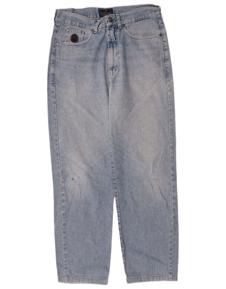 Мужские зауженные джинсы TRUSSARDI W33 L28 синие