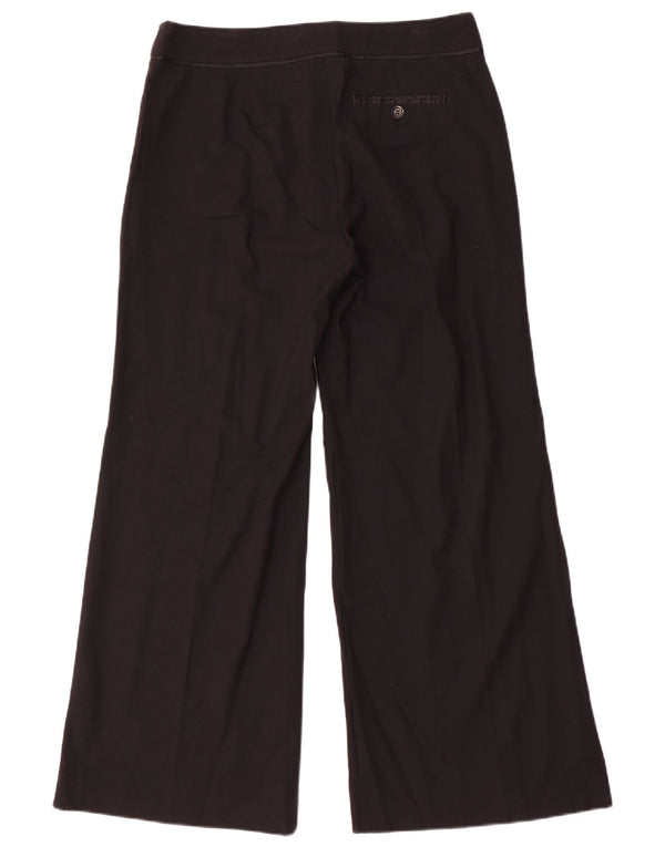 Женские повседневные широкие брюки Marks & Spencer UK 12 Medium W30 L29, черные