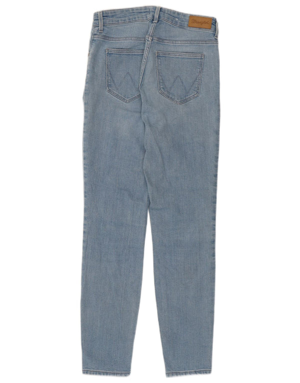 Женские джинсы скинни Wrangler W26 L30 синие, хлопок