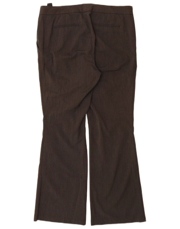 Женские брюки-чиносы Marks & Spencer с высокой талией UK 12 Medium W32 L30 Серые