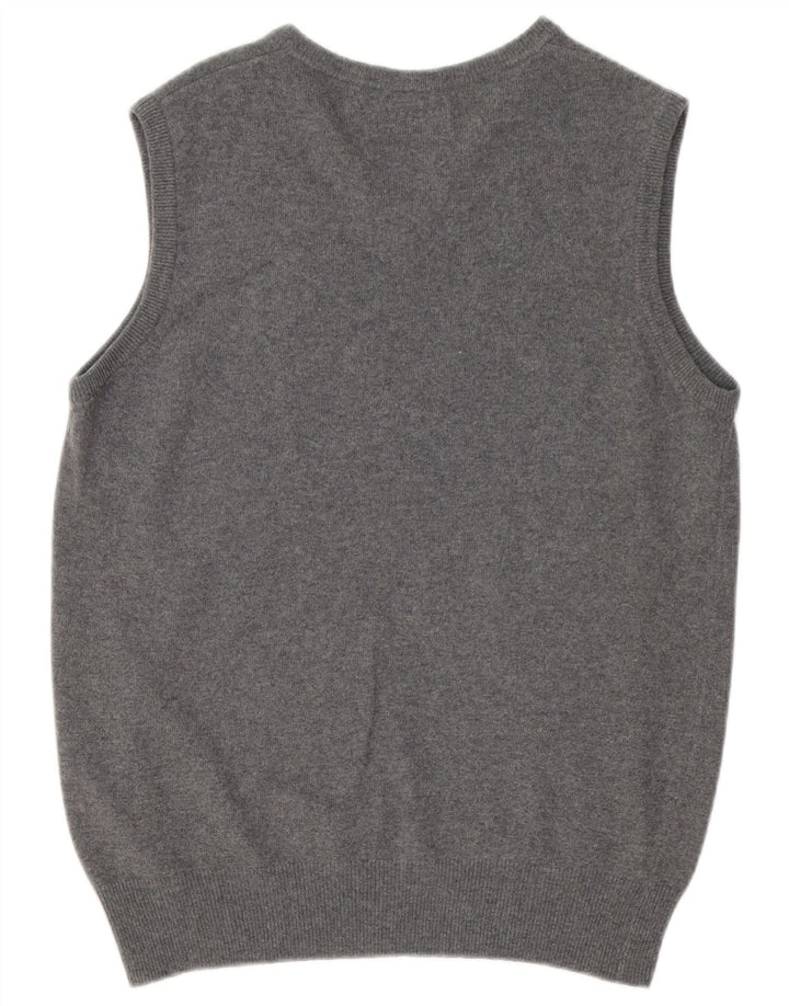 Мужская майка Kappa Vest из шерсти среднего серого цвета