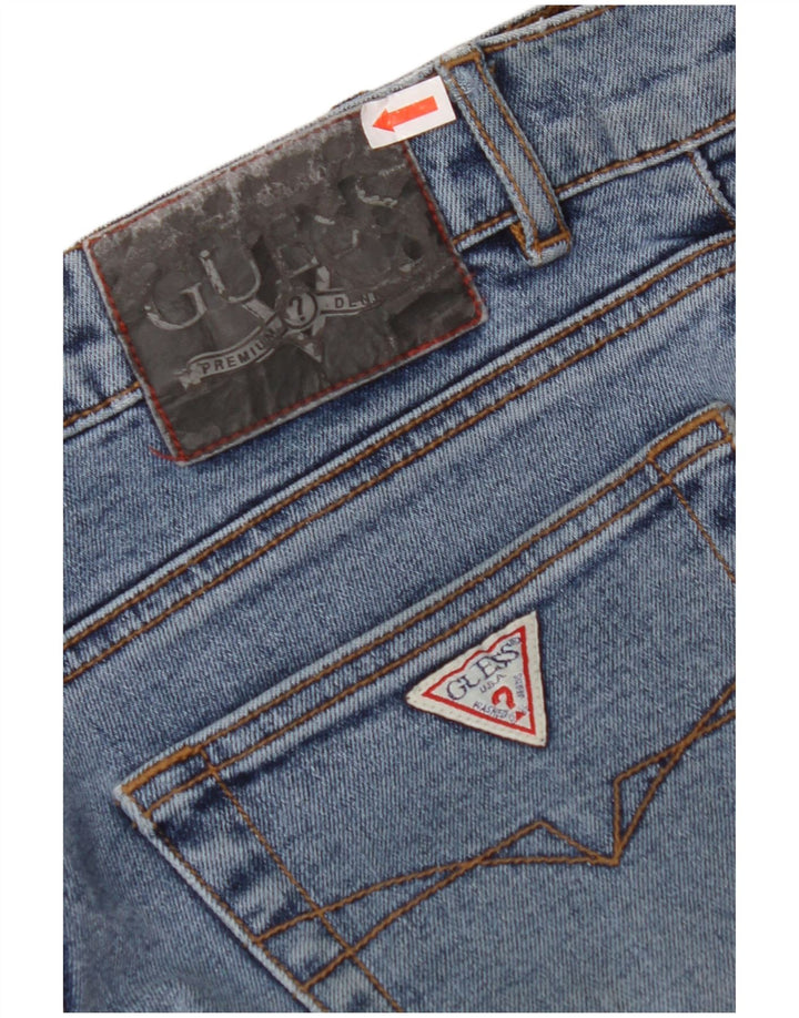 GUESS Женские джинсы Bootcut W28 L32 Синие, хлопок