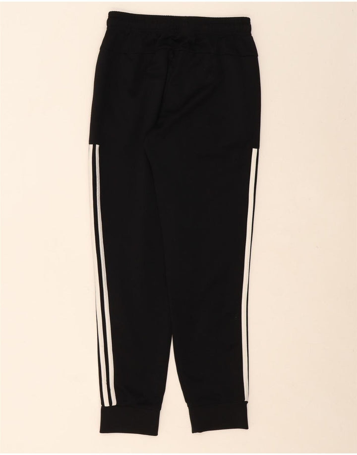 ADIDAS Mens Tracksuit Trousers Joggers Small Black Polyester Vintage Adidas and Second-Hand Adidas from Messina Hembry 