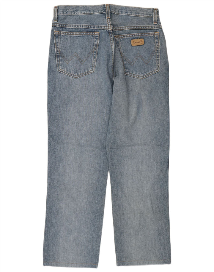Мужские прямые джинсы Wrangler Texas W32 L28, синий хлопок