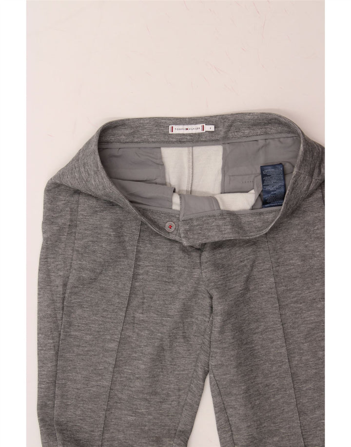 TOMMY HILFIGER Womens Slim Chino Trousers US 8 Medium W32 L29 Grey Vintage Tommy Hilfiger and Second-Hand Tommy Hilfiger from Messina Hembry 
