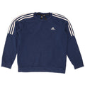 Мужской свитер Adidas, маленький темно-синий, хлопок