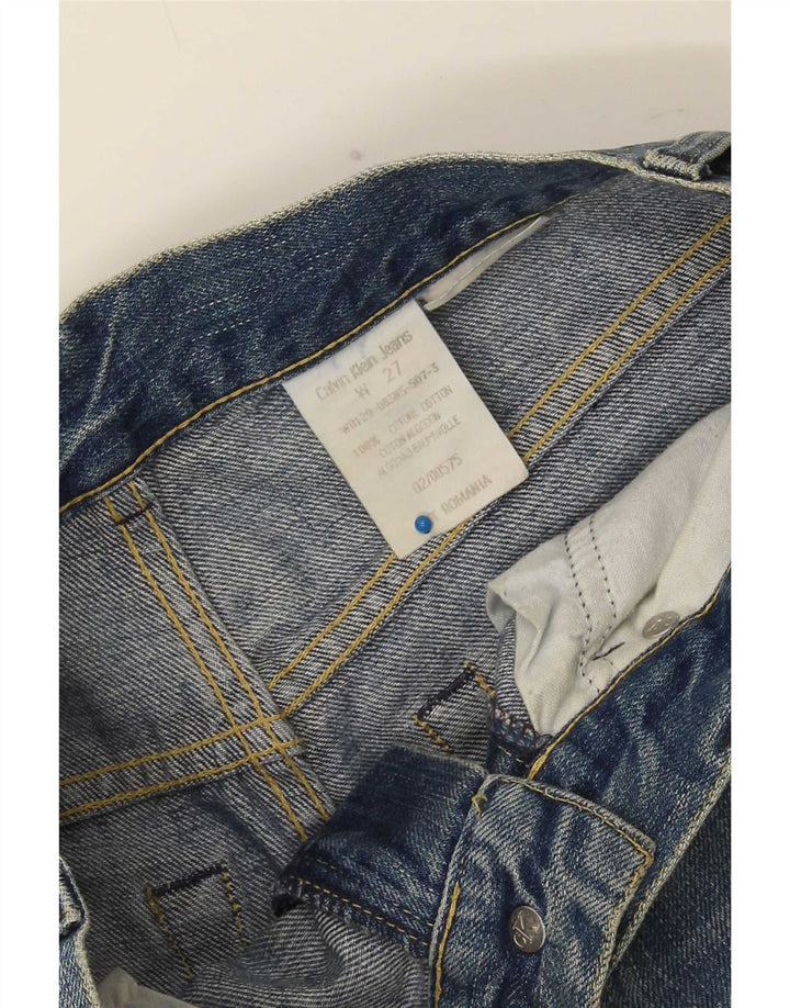Мужские джинсы Bootcut Calvin Klein W27 L28 синие, хлопок