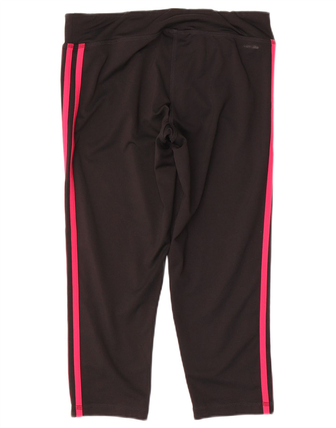 Женские леггинсы-капри Adidas Climalite UK 12/14, средний черный полиэстер