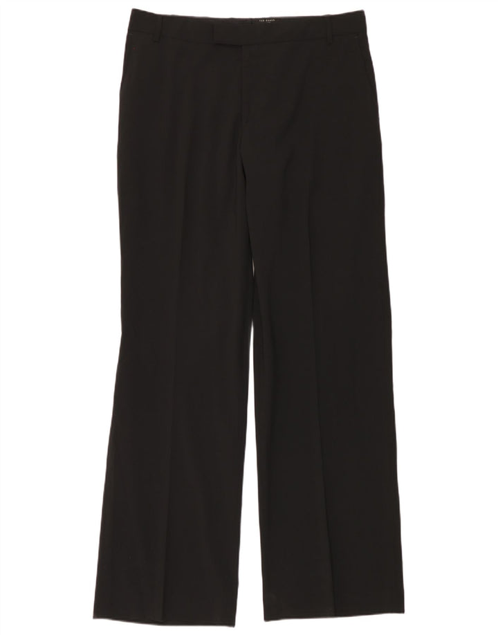 Брюки мужские прямые костюмные Ted Baker W36 L36 черные