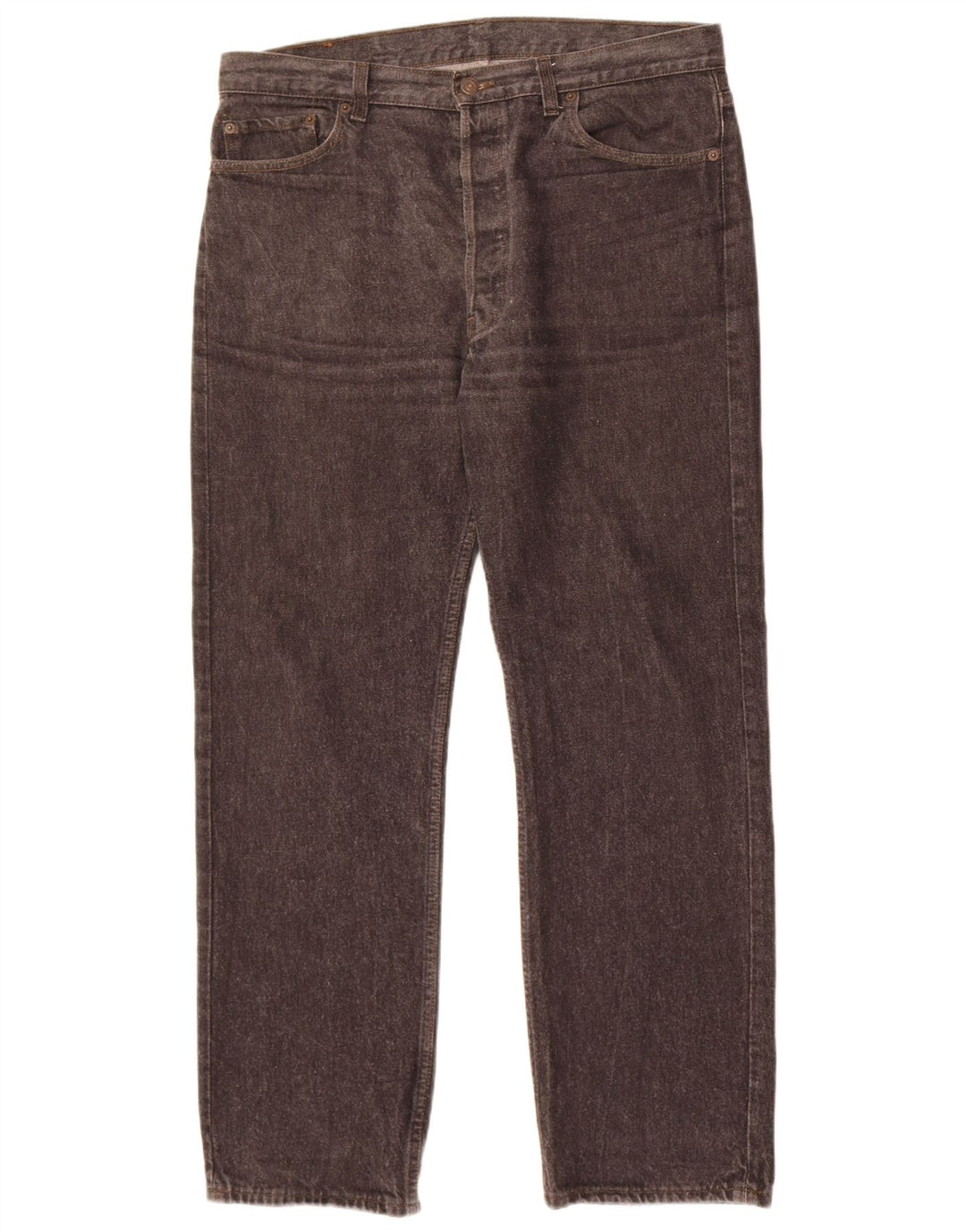 Мужские прямые джинсы Levi's 501 W36 L30 серые