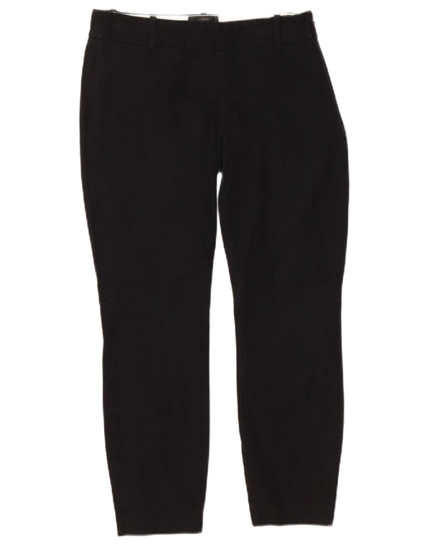 Женские укороченные брюки скинни J. CREW Minnie США 2 XS W28 L24, черный хлопок