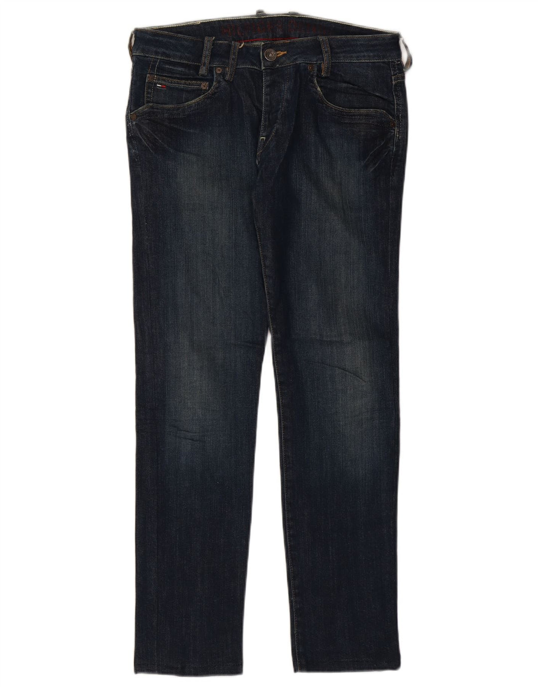 TOMMY HILFIGER Мужские узкие джинсы W31 L30 Синие, хлопок