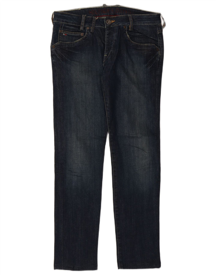 TOMMY HILFIGER Мужские узкие джинсы W31 L30 Синие, хлопок