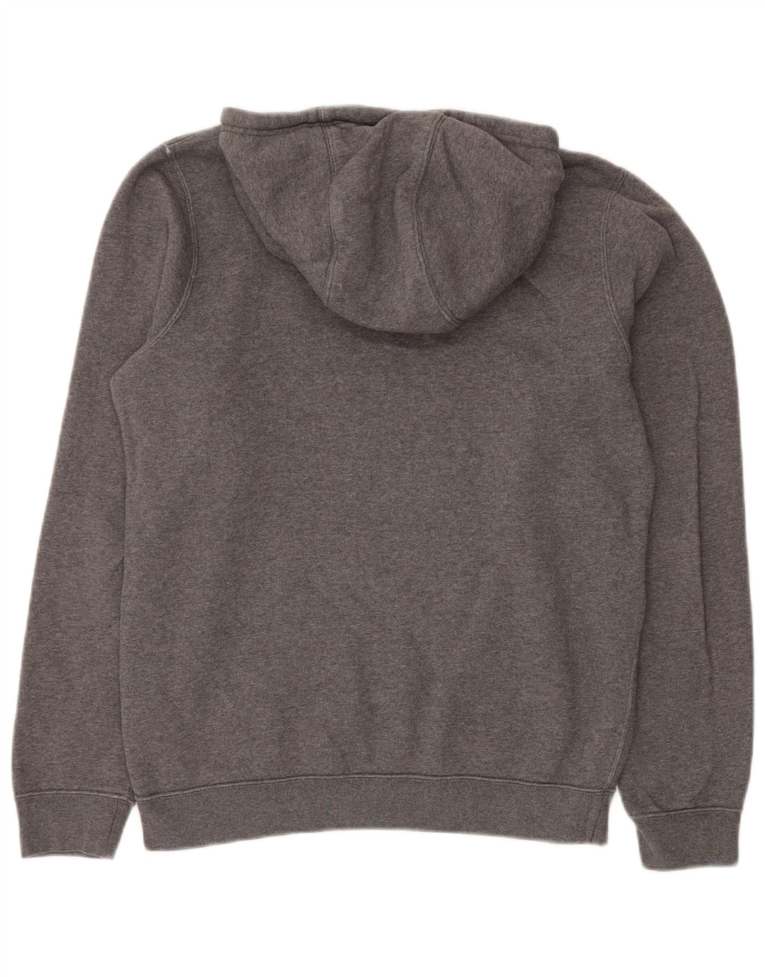 Мужской джемпер с капюшоном Nike, маленький серый, хлопковый