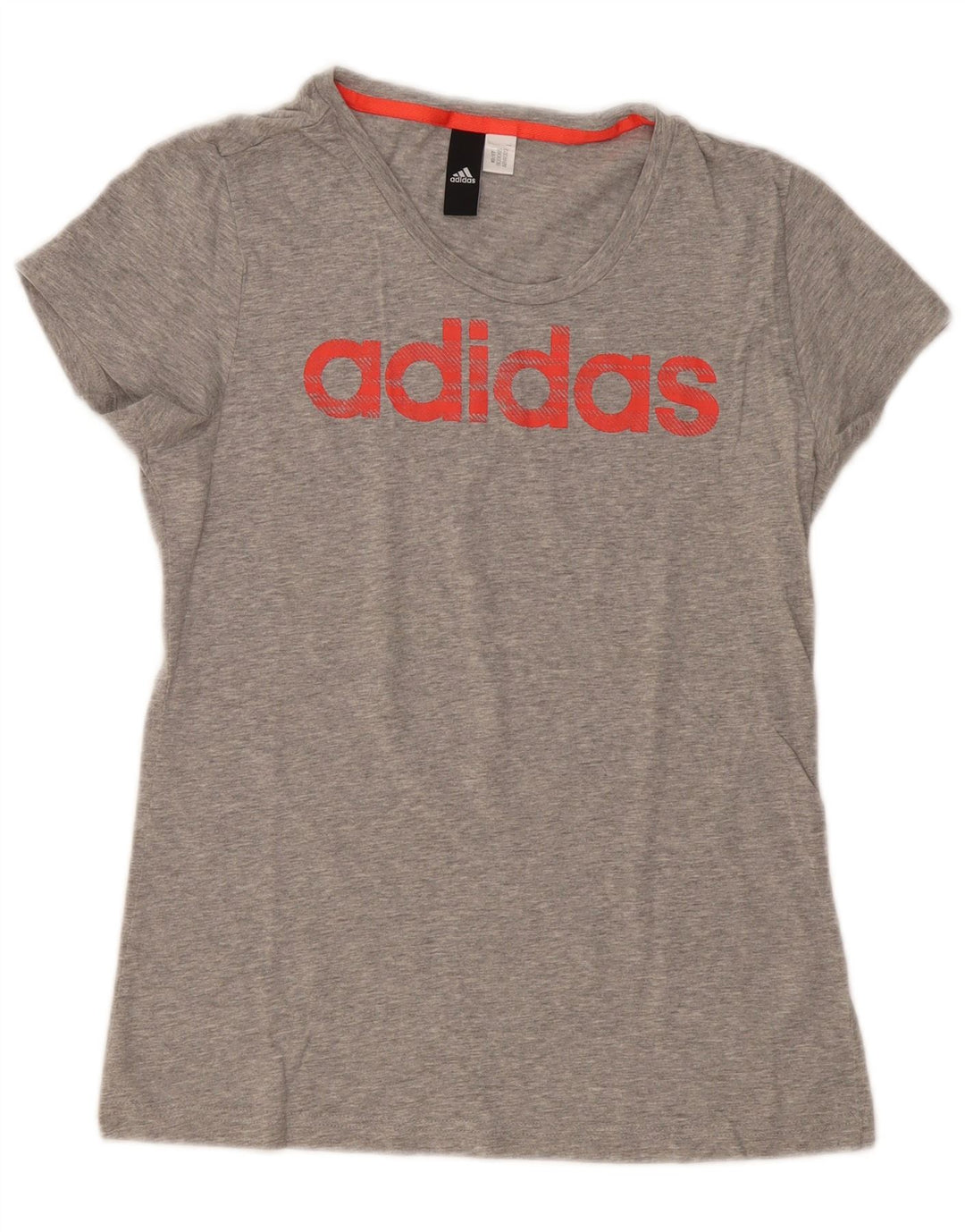 Женская футболка с рисунком Adidas Top UK 12 Medium Grey