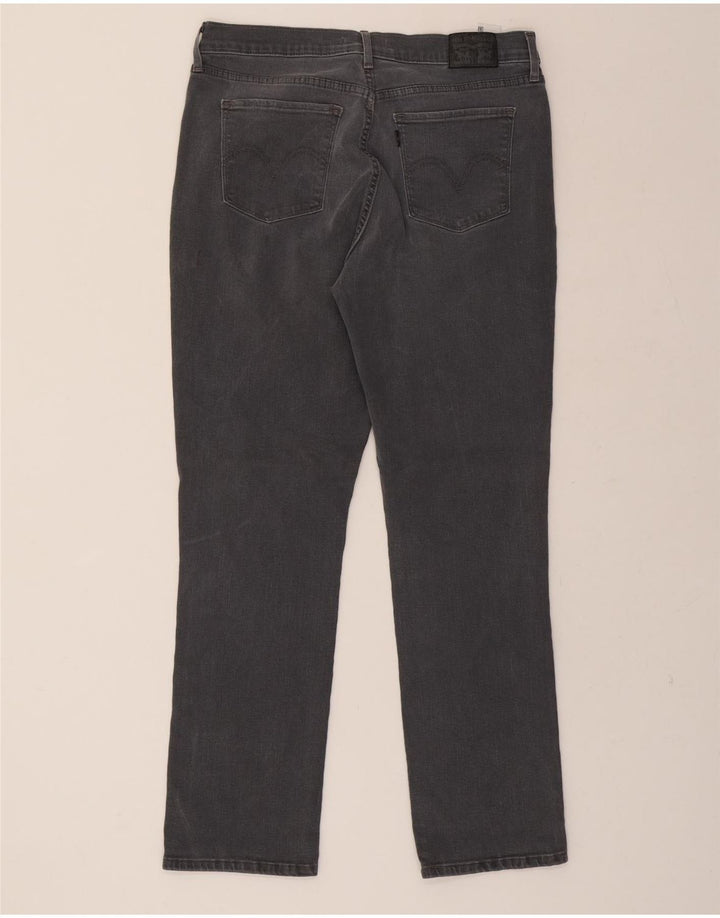 LEVI'S Womens Classic Straight Jeans US 12 Large W31 L30 Grey Vintage Levi's and Second-Hand Levi's from Messina Hembry 