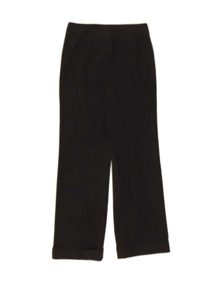 DOCKERS Womens Straight Casual Trousers US 4 Small W28 L31 Black Polyester Vintage Dockers and Second-Hand Dockers from Messina Hembry 
