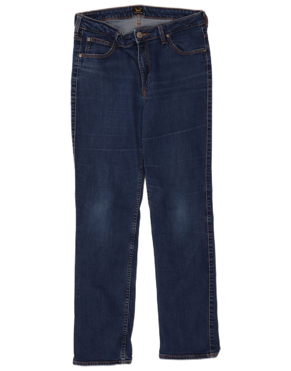 Женские узкие джинсы LEE W30 L29 синие