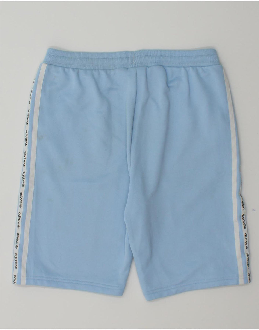 ADIDAS Boys Graphic Sport Shorts 13-14 Years  Blue Polyester Vintage Adidas and Second-Hand Adidas from Messina Hembry 