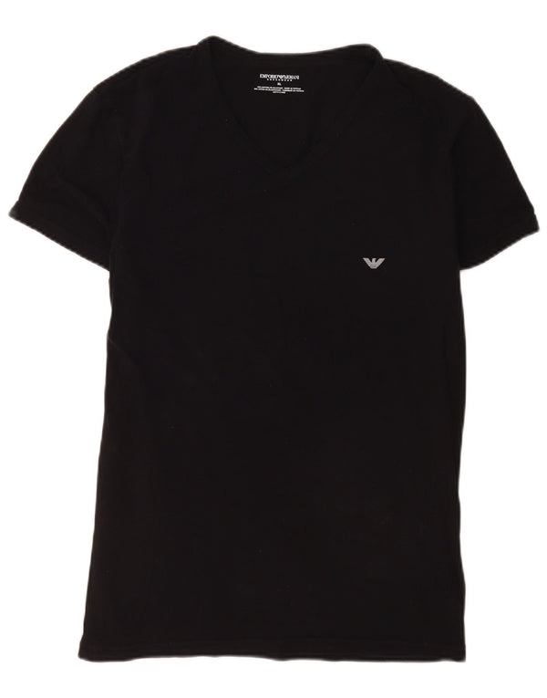Мужская футболка Emporio Armani Top XL, черный хлопок