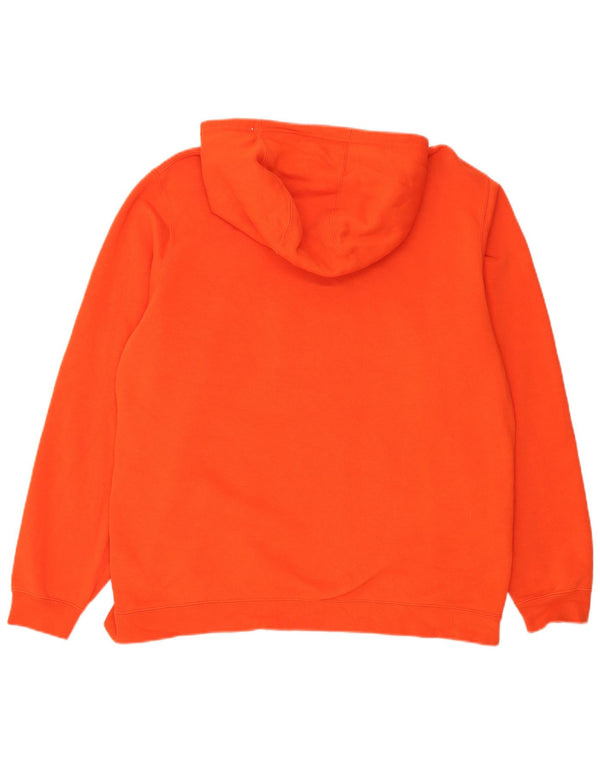 Мужской джемпер с капюшоном Nike Clemson Tigers XL, оранжевый, хлопок