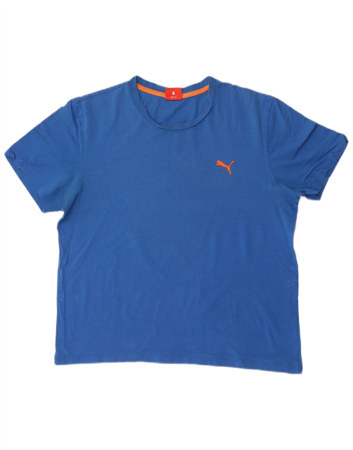 Мужская футболка Puma, большая синяя
