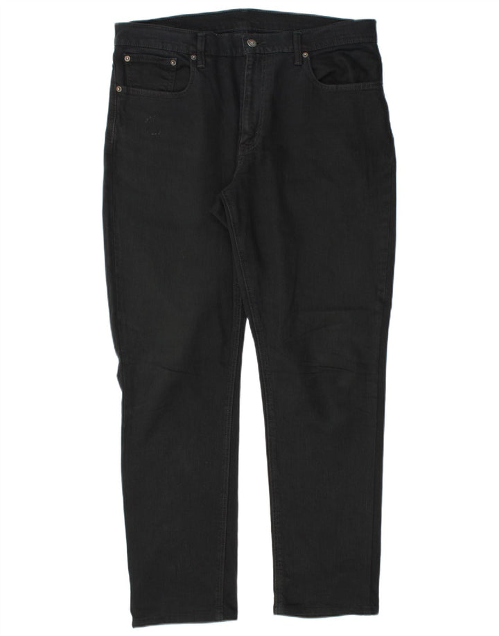 Мужские прямые джинсы Levi's W34 L32, черный хлопок