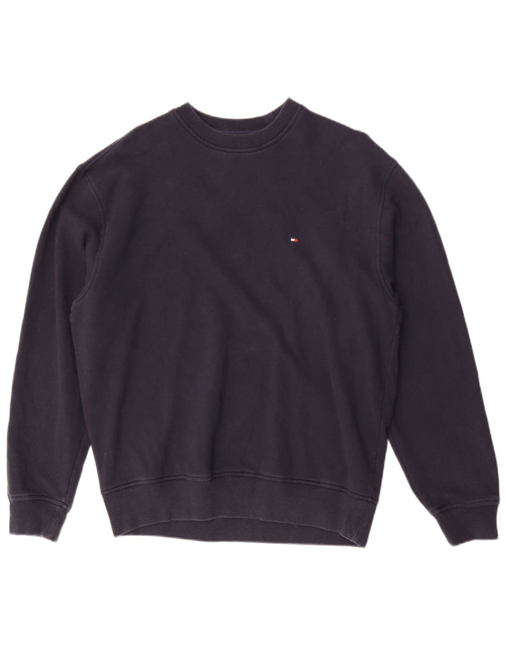 Мужской свитшот Tommy Hilfiger, маленький темно-синий, хлопок