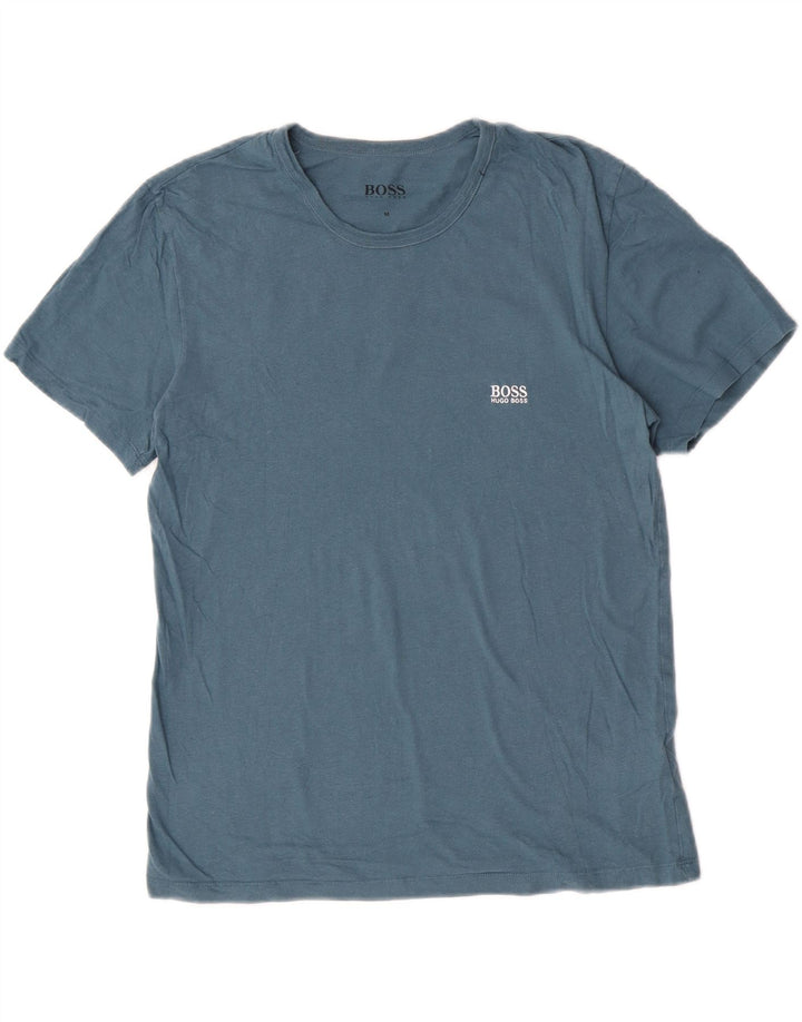 Мужская футболка Hugo Boss Top Medium Blue Cotton