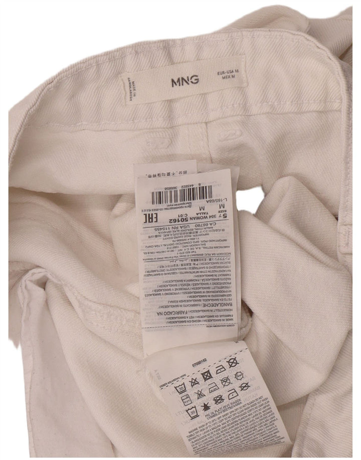 Женская джинсовая юбка Mango Medium W30, белый хлопок