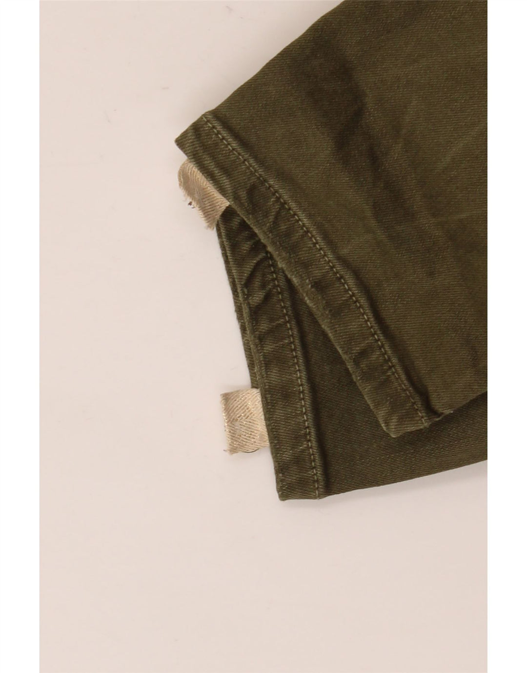 Женские джинсы узкого кроя Zara EU 40 Medium W30 L27 Хаки с цветными блоками