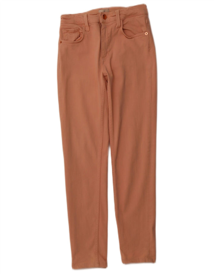 Женские узкие джинсы FRENCH CONNECTION UK 6 XS W24 L25, розовый хлопок